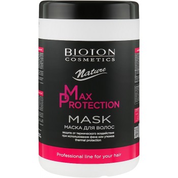 Маска Bioton Cosmetics Naturе Max Protection термозахист 1000 мл (4820026152738)