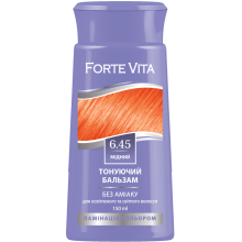 Бальзам тонуючий для волосся Forte Vita 6.45 Мідний 150 мл (4823001605113)