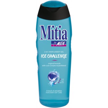 Гель-шампунь для душа Mitia 2in1 Ice Challenge 750 мл (8595025830678)