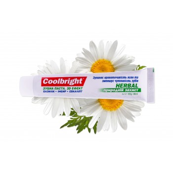 Зубна паста Coolbright Herbal 75 мл (3800031717154)