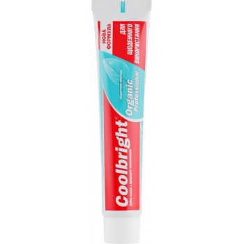 Зубна паста Coolbright Organic 75 мл (3800031717161)