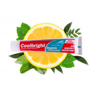 Зубная паста Coolbright Organic 80 мл (3800031717161)