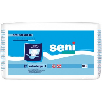 Подгузники для взрослых Seni Standard Extra Large 130-170 см.  30 шт