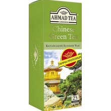 Чай Ahmad Tea Китайський Зелений чай в пакетиках 25х1.8 г (054881011198)