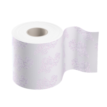 Туалетная бумага Kleenex клубника 3 слоя 6+2 рулона (5029053546926) 