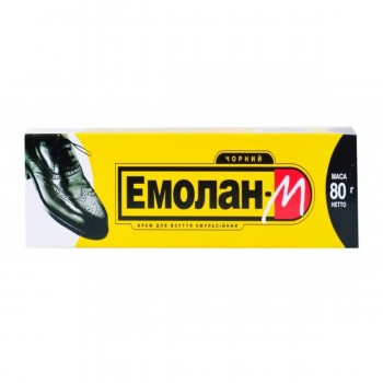 Крем для взуття Емолан-М Чорний 80 г (4820100590012)
