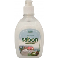 Жидкое крем-мыло Армони Sabon Кокос с дозатором 370 мл (4820145770196)