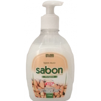 Жидкое крем-мыло Армони Sabon Миндаль с дозатором 370 мл (4820220681409)