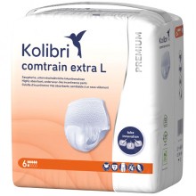 Подгузники-трусики для взрослых Kolibri Comtrain Premium Extra L (110-140 см) 6 капель 14 шт (4024009029899)