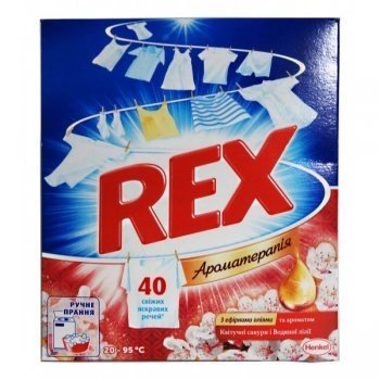 Стиральный порошок Rex ручной Цветущая Сакура и Водяная Лилия 350 г (9000101350661)