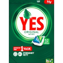 Таблетки для посудомоечной машины YES Original AlT i ETT 52 шт (цена за 1шт) (8001090038340) 