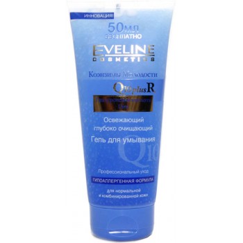 Eveline гель для умывания Q10+R 200 мл для нормальной кожи (5901964006907)