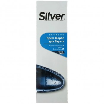 Крем-фарба для взуття Silver Темно-Синя 75 мл (8690757005230)