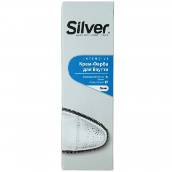 Крем-фарба для взуття Silver Біла 75 мл (8690757005629)
