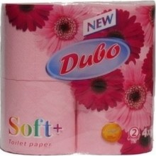 Папір туалетний Диво рожевий 4 рулона (4820003831991)