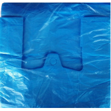 Фасовочный пакет Майка крепкая синяя 25х45 см 200 штук (32570)