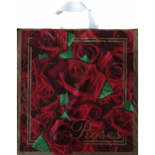 Пакет Розы красные 40 х 43 см (32571)