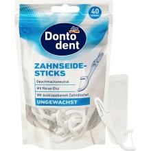 Зубные нити-палочки Dontodent 40 шт (4058172881534)