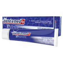 Зубна паста Blend-a-med "3D White"  Бережна М'ята 100 мл (5000174379495)