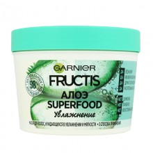 Маска для волос Fructis Superfood "Алоэ" Увлажнение для нормальных и сухих волос 390 мл (3600542258883)