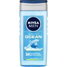 Гель для душа Nivea  мужской  2В1 ARCTIC OCEAN 250 мл (4005900654250)