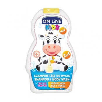 Шампунь для детей On Line молоко и мед 250 мл (5903116734126)