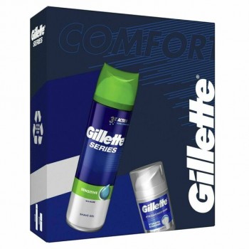 Подарочный набор для мужчин Gillette Гель для бритья 200 мл + Бальзам после бритья 50 мл (7702018597222)