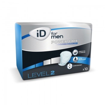 Урологічні прокладки (вкладиші) для чоловіків iD For Men Level 2  10 шт (5414874005675)