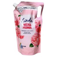 Рідке крем-мило Linda Троянда та Півонія пакет 1л (5902686250098)
