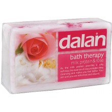 Мило банне Dalan Bath therapy Молоко та Троянда 175 г (8690529513604)