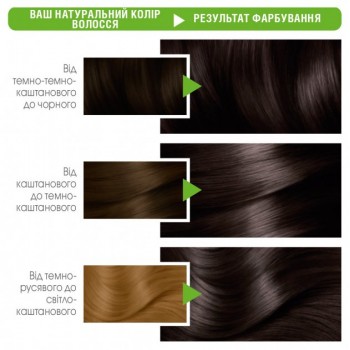 Краска для волос Garnier Color Naturals 3.12 Перламутровый Темный Каштан 112 мл (3600542334976)