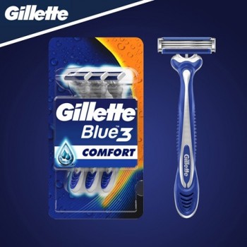 Станки для гоління Gillette Blue Comfort 3, 3 шт (7702018489695)