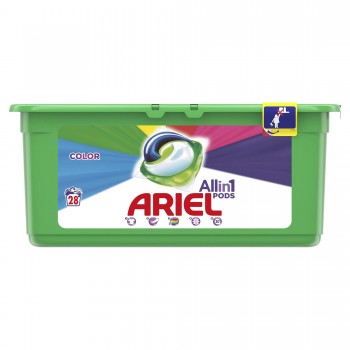 Гелевые капсулы для стирки Ariel Pods Color 28 шт (цена за 1 шт) (8001090764058) 