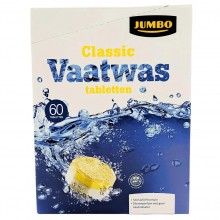 Таблетки для посудомоечных машин Jumbo Classic 60 шт (цена за 1шт) (8718449097483)