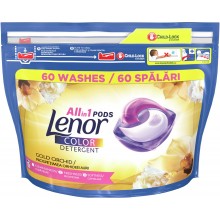 Гелевые капсулы Lenor All in One pods Color Gold Orchid 60 шт (цена за 1 шт) (8006540099803)