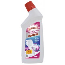 Средство для мытья унитазов San Clean Сантик Цветочный 750 г (4820003540749)