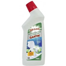 Средство для мытья унитазов San Clean Сантик Хвоя 750 г (4820003540848)