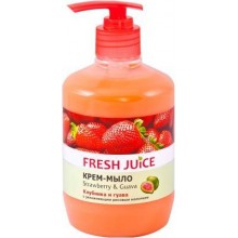 Мыло жидкое Fresh Juice клубника 460 мл (4823015921070)
