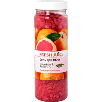 Соль для ванн Fresh Juice Grapefruit & Rosemary 700 г (4823015921582)