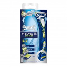 Станок для гоління Wilkinson Sword (Schick) HYDRO 5 Groomer + 3 змінні касети та батарейка New