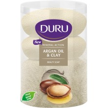 Мыло Duru Mineral Action Аргановое масло и Глина 4х110 г (8690506518011)