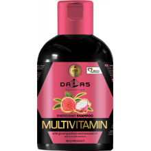 Шампунь для волосся Dallas Multivitamin з екстрактом Женьшеню та олією Авокадо 1000 мл (4260637723338)