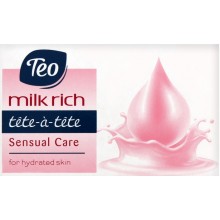 Мило тверде Тео Tete-a-Tete Rich Milk Sensual Care 90 г (3800024045479)
