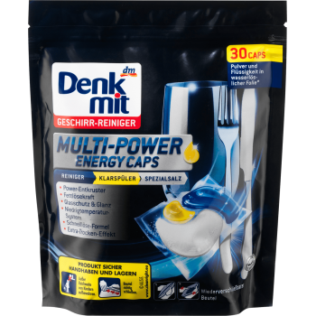 Таблетки для посудомийних машин Denkmit Multi-Power Energy 30 шт (ціна за 1 шт) (4066447322545)