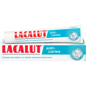 Зубна паста Lacalut Anti-caries 75мл (4016369694534)
