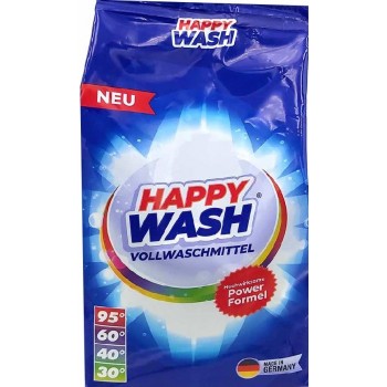 Пральний порошок Happy Wash Vollwaschmittel 2.025 кг (4262379770007)