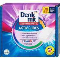 Таблетки для прання Denkmit Activ Cubes Colorwaschmittel 30 шт (ціна за 1 шт) (4066447236248)