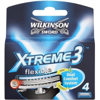 Касета Wilkinson Sword (Schick) Xtreme-3 (4 шт) 