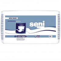 Подгузники для взрослых Seni Basic Extra Large 130-170 см 30 шт (5900516693817)