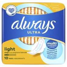 Гігієнічні прокладки Always Ultra Light 10 шт (8700216022262)